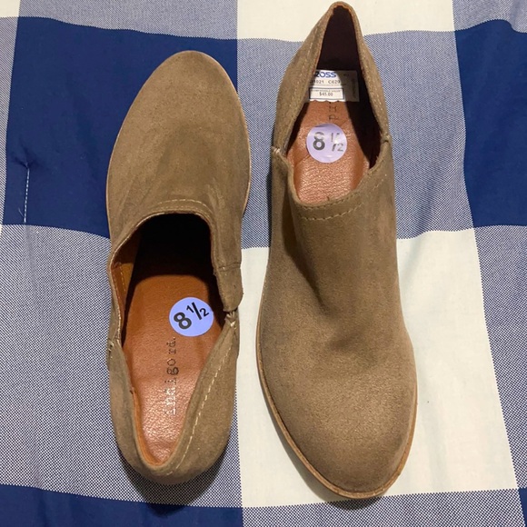 Tan ankle boots - Picture 1 of 3